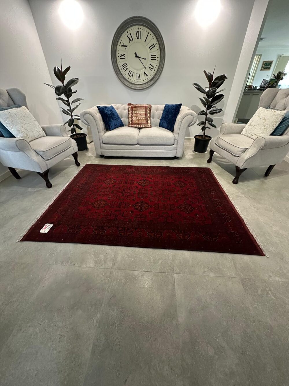 Khan Mohammadi Afghan Hand Made 100% Wool
