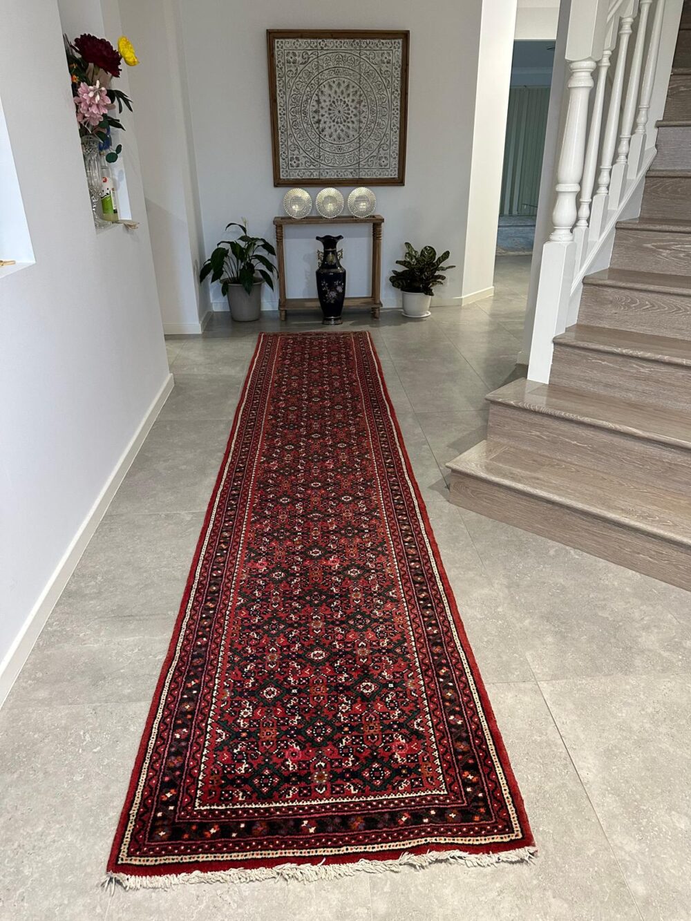 Hussain Abad Persian Hand Made 100% Wool