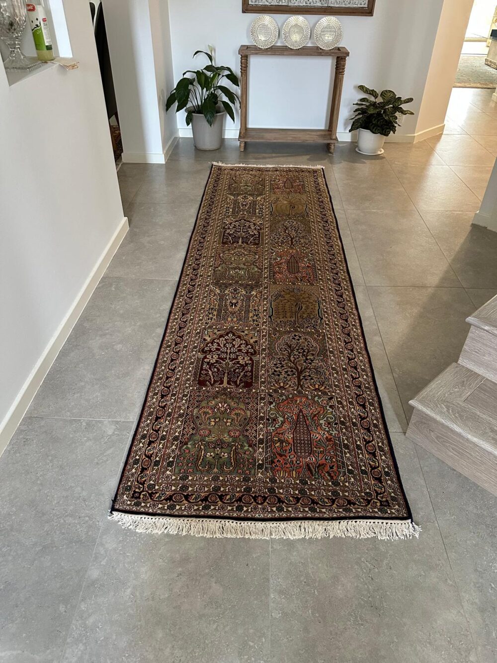 Indian Kashmir Hand Made 100% Silk
